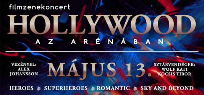 Hollywood az Arénában koncert 2023-ban a Papp László Sportarénában! Jegyek itt!